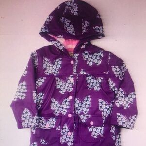 Purple Butterfly Kids Jacket